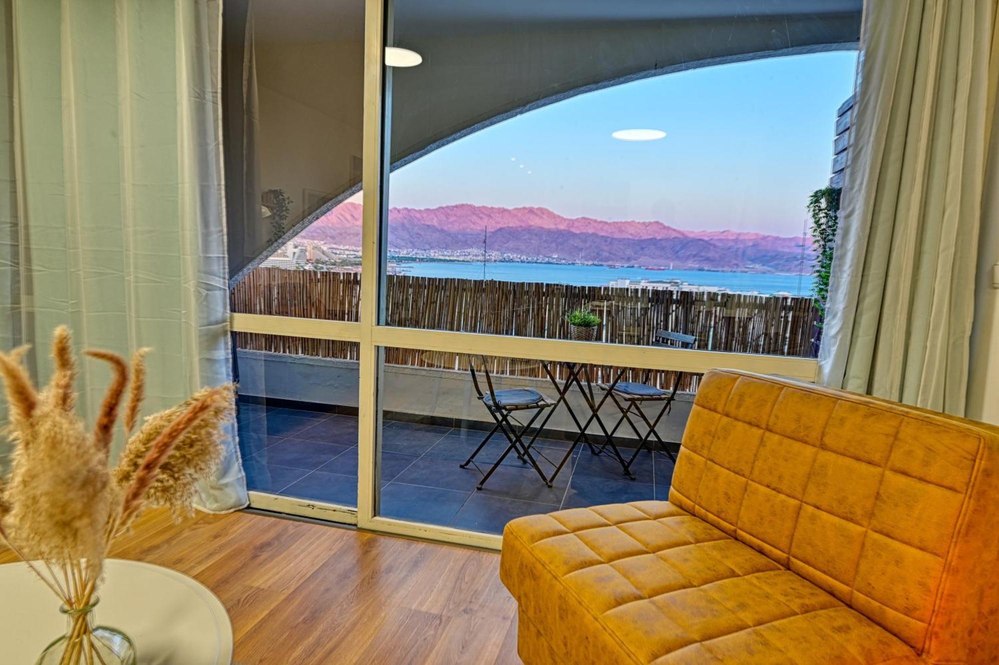 Appartement יחידת בוטיק מעוצבת עם נוף למפרץ במיקום מצויין à Eilat Extérieur photo